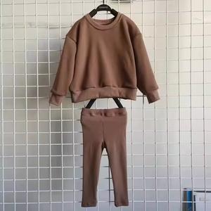 Conjunto de sudadera y pantalón de invierno para niños, conjunto de vestido para niños - Product Image 6