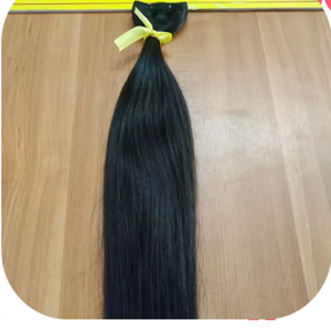 Extensiones de cabello humano Natural de calidad superior Trama de máquina 100% Paquetes de cabello Remy virgen Venta al por mayor Precio de fábrica Exportación - Product Image 2