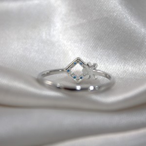 Women CZ <b>Ring</b> 925 Sterling Silver <b>Dainty</b> Minimalist Prong Setting Elegant Lightweight Everyday Anniversary <b>Ring</b> - Product Image 4