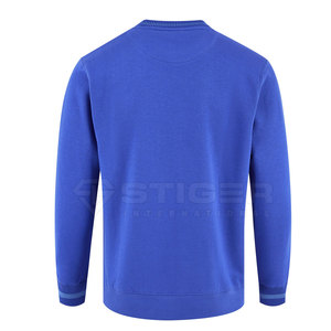 Sudaderas de Invierno para Hombre, Personalizadas OEM, de Algodón y Poliéster, Ecológicas, de Secado Rápido, Manga Larga, Cuello Redondo, Diseño Sólido - Product Image 2