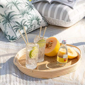 Bandeja de ratán hecha a mano al por mayor, respetuosa con el medio ambiente, ligera, duradera, multiusos, fabricante de Vietnam - Product Image 3