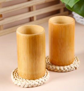 Mug de voyage en bambou naturel en gros, tasse à café réutilisable, gobelet portable, logo personnalisé, emballage OEM - Product Image 6
