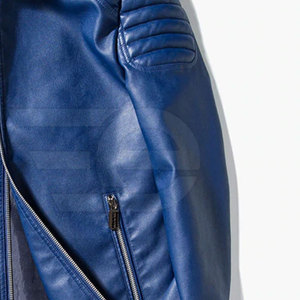 Chaqueta de Cuero para Hombre, Moda Moderna, Ropa de Calle, Prenda Exterior de Invierno, Ropa de Cuero Duradera, Estilo Urbano - Product Image 5