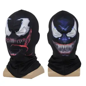 핫 잘 팔리는 Custom Design 승화 야외 풀 Face Cover 한 홀 Balaclava 숨 Head 랩 Guard