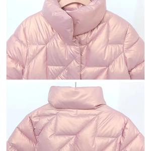 Femmes hiver épais à capuche coton rembourré manteaux respirant ample bouffant Parkas coupe-vent imperméable vêtements d'extérieur veste courte pour - Product Image 3