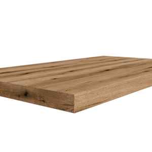 Étagère murale en chêne naturel de 80 cm pour lavabo, fonctionnelle et élégante - Product Image 2