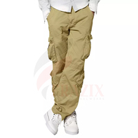 Pantalon cargo pour homme de haute qualité, trois couleurs, formel, à carreaux, multi-poches, respirant, été, 100% coton