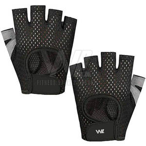 Ventas calientes Mejor Tela Gimnasio Guantes de levantamiento de pesas Mano Palma Protección Empuñaduras Guantes de levantamiento de pesas para la venta - Product Image 3