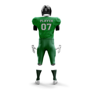 Conjuntos de Uniformes de Fútbol Americano Personalizados, Transpirables, Antibacterianos, Anti-UV, 100% Poliéster, Secado Rápido, Tallas Grandes, Unisex - Product Image 5
