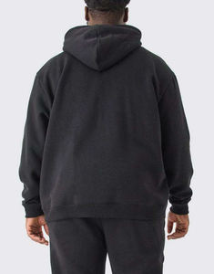 Conjunto Deportivo de Lujo de 2 Piezas con Logotipo Personalizado, Sudadera con Capucha Extra Grande y Pantalones Jogger, Transpirable, 100% Algodón, Talla Grande, Unisex - Product Image 6