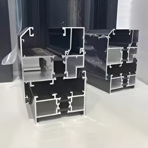 Profilé en aluminium à battant de pont cassé isolé série 6063 avec services de coupe et de soudage - Product Image 1