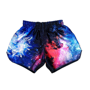 Pantalones Cortos de Kick Boxing Personalizados para Hombre, Cierre con Cordón, Transpirables, Diseño Pakistaní, para Muay Thai - Product Image 1