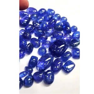 52 Uds cabujón suelto de tanzanita Natural 9mm-21mm cojín de pera Corte rectangular ovalado 390cts azul Iroc ventas de alta calidad US $1165 - Product Image 5