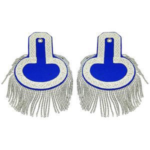 Hombreras Bordadas de Alta Calidad para Coser, Hombreras Francesas con Tela de Lona, Hombreras Personalizables - Product Image 1