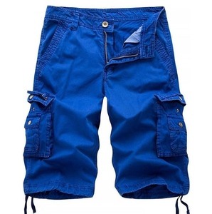 Short cargo tactique pour homme, multi-poches, kaki, coupe slim, séchage rapide, respirant, pour la vente en gros - Product Image 1