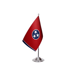 Drapeau personnalisé du Tennessee pour l'impression numérique sur tissu, mât en aluminium, bannières en soie, polyester et plastique sur mesure - Product Image 3