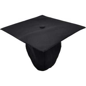 Toga y Birrete de Graduación Escolar de Primaria para Niños, Color Negro Mate, de la Mejor Calidad, Uniformes Escolares Premium - Product Image 3