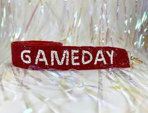 Game Day Bag Strap for Gameday <b>Purse</b> Beaded Game Day Clear <b>Purse</b> Strap Team Colors Crossbody Bag Strap Beaded <b>Purse</b> - Product Image 4