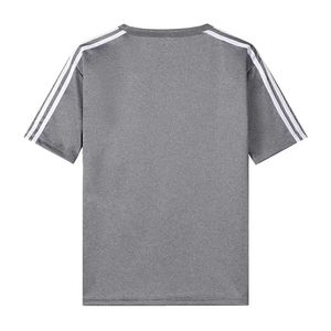 Nouveau T-shirt à manches courtes rayé décontracté et sportif pour homme, sensation de fraîcheur, séchage rapide, style Harajuku, col rond, unisexe, tendance - Product Image 4