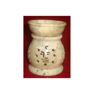 Most Beautiful Natural Soapstone Aroma <b>Oil</b> <b>Burner</b> And Super Long Lastic Fragrance For Home Decoration Purpose In Best Price - Product Image 1