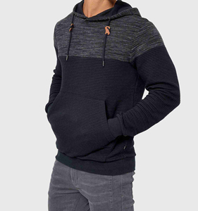 À la mode élégant prix de gros logo personnalisable haute qualité hommes surdimensionné 100% coton solide hiver sweats à capuche Service OEM - Product Image 3