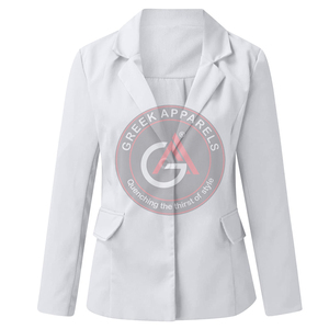 Élégant à la mode femmes nouveau Design simple boutonnage décontracté et vêtements de cérémonie Blazer disponible au prix de gros - Product Image 3