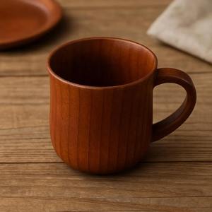 Sustainable <b>Bamboo</b> and Wood Drinking <b>Cup</b> Lightweight, and Non-Toxic Wooden Mug for Everyday Eco Living Available for Best Price - Product Image 4