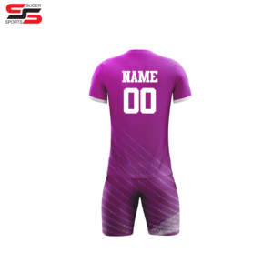 ชุดเสื้อฟุตบอลสีเหลืองและสีเขียวสำหรับผู้ชายชุดเสื้อฟุตบอลเสื้อฟุตบอลแบบระเหิดสีเหลือง - Product Image 2