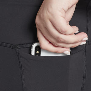 Mallas de entrenamiento de seda sin costuras de cintura alta con logotipo personalizado, mallas de Yoga, estilo deportivo, equipo de Fitness transpirable para mujer - Product Image 2