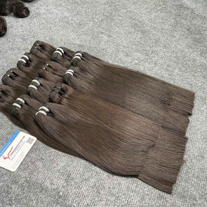 โปรโมชั่นเดือนกุมภาพันธ์ 2025 ผมแท้เวียดนามแท้ 100% ยี่ห้อ Thanh  แบบตรงธรรมชาติ สีดำ  สำหรับต่อผมแบบเส้น  สามารถดัดได้  น้ำหนัก 100 กรัม - Product Image 6