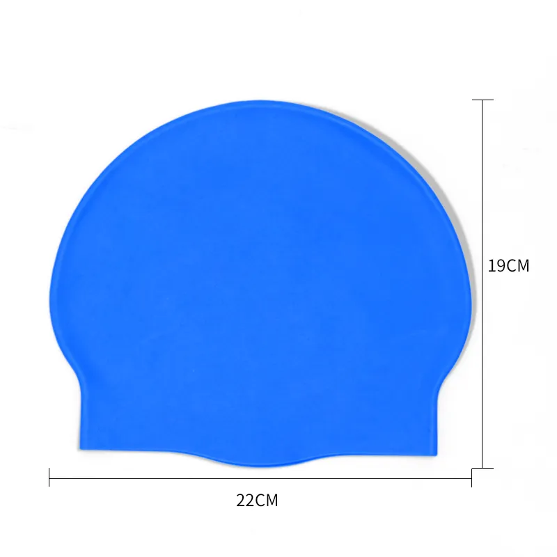 hochwertige schwimmmütze farbige siebdruck-silikon-schwimmmütze professionelle triathlon-sport-schwimmmützen individuelles logo erwachsene