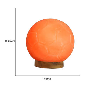 New Arrival Himalayan Pink Salt <b>Football</b> <b>Lamp</b> Best Quality Customized Carved Ivory Glass Home Decor Natural Crafts - Product Image 2