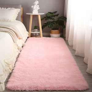 Tapis moderne en laine de soie à poils de 5-6 mm, grande surface, sur mesure, moelleux et surdimensionné, pour un intérieur douillet du mur au mur - Product Image 3