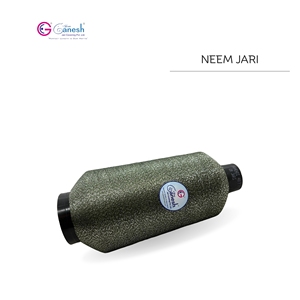 180D Neem Jari Metallic Flora Jari Fil à broder Haute ténacité Lurex Polyester pour tricoter à la main jari - Product Image 1