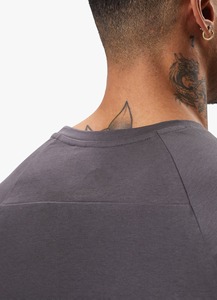 T-shirt Graphite pour Homme Logo Personnalisé Imprimé ou Brodé 100% Coton Respirant et Solide Motif Impression Numérique - Product Image 4