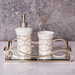 Most Demanding Serving Tray Dish Plate Stand Storage Holder Kitchenware <b>Decorative</b> Countertop Home and Restaurant Table <b>Decor</b> - Product Image 2