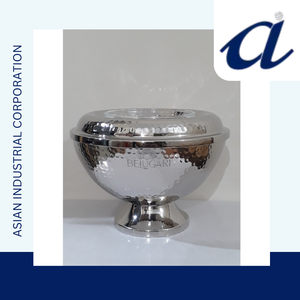 Prêt à expédier Caviar serveur chauffe-plat avec acier inoxydable métal plaqué argent chauffe-plat pour mariage et restaurant utilisations - Product Image 3