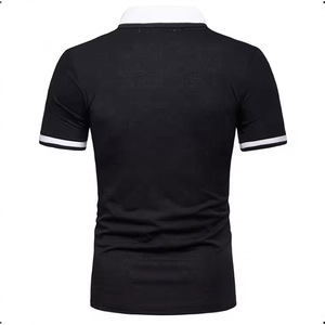 Logotipo personalizado bordado Polo Golf Shirt Poliéster Spandex Rendimiento Sublimación personalizada Golf Shirt para hombres - Product Image 5