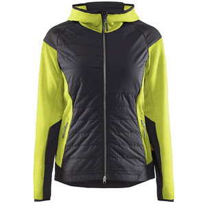 Veste matelassée d'hiver à contraste de couleur personnalisée, veste décontractée en patchwork, veste gonflante, veste softshell pour homme - Product Image 1