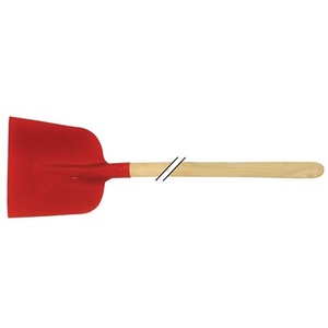 Pala de jardín Holstein de 270 x 250 mm, tamaño 2, con mango elevado de 3/4 pulgadas, marca KRUMPHOLZ - Product Image 1