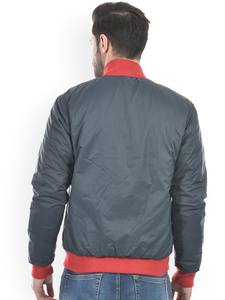 Blouson d'aviateur en jean personnalisé hiver chaud style rue principale lettre motif coupe-vent chauffant broderie Durable vente en gros pour hommes - Product Image 4