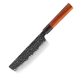 Cuchillo Santoku Japonés de 7 Pulgadas, 67 Capas de Acero de Damasco, Mango de Madera Ecológico, Cuchillo de Cocina Profesional Afilado - Product Image 6