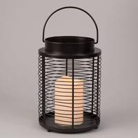 Lampe à bougie de cadre de conception en métal de fer de travail d'art unique pour la maison l'hôtel et les cadeaux à bas prix