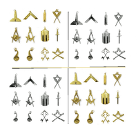 Fournisseurs et fabricants en gros de insignes maçonniques, bijoux de col bleu, badges métalliques plaqués à clipser