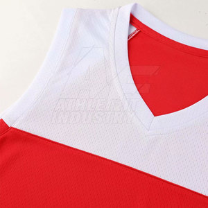 Uniformes de basket-ball unisexes de haute qualité avec logo personnalisé, respirants, pour l'été, entraînement professionnel, vente en gros, nouveau style, 100% polyester - Product Image 4
