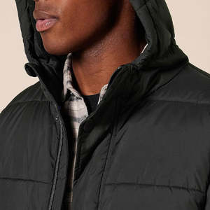 Doudoune à capuche confortable pour hommes Veste d'hiver Doudoune légère - Product Image 3