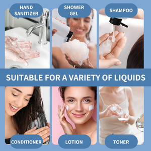 Bouteille en plastique PET de 310ml Bouteille cosmétique transparente avec bouchon rabattable Emballage de lotion de shampooing de voyage rechargeable Usine du Vietnam - Product Image 4