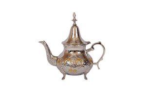 High Quality Arabic Style Tea & <b>Coffee</b> Pot Premium Stainless Steel & Brass Shiny Finished Metal Kettle Utensils Manufacturer - Product Image 4