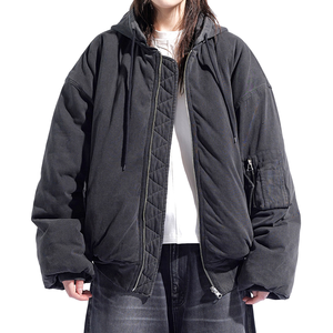 . Blouson aviateur pour hommes tissu respirant coupe légère fermeture à glissière sur le devant parfait pour les vêtements décontractés, les voyages et les activités de plein air - Product Image 5