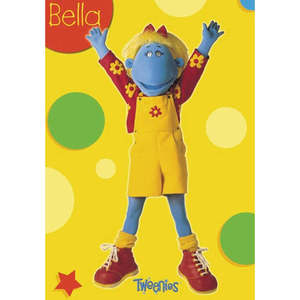 Carte postale moderne style Tweenies avec motif végétal pour les occasions d'anniversaire, en papier - Product Image 1